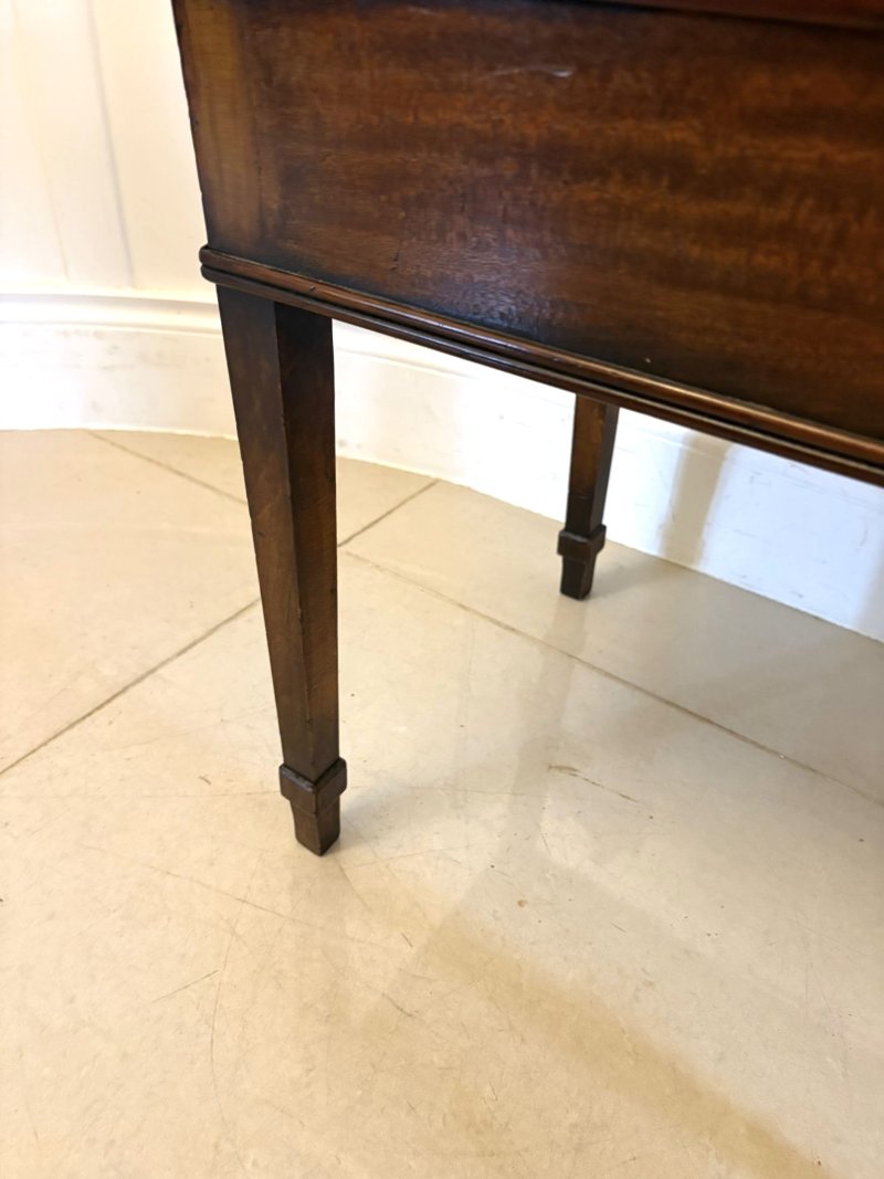 Antique Edwardian Inlaid Folding Game/Lamp Table Featuring “The Royal and Pleasant Game of Goose”